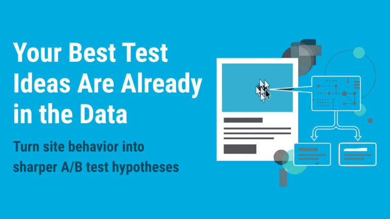 Behavioral data and user signals for better A/B test hypotheses.